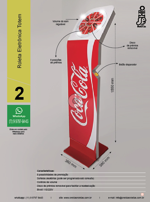 venda e aluguel de roleta para sorteio