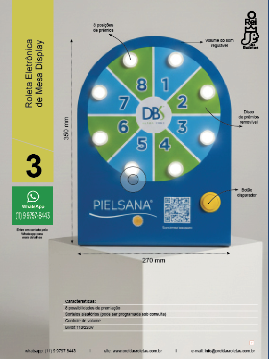 roleta para sorteio de mesa
