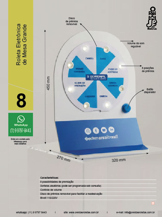 roleta para sorteios de mesa